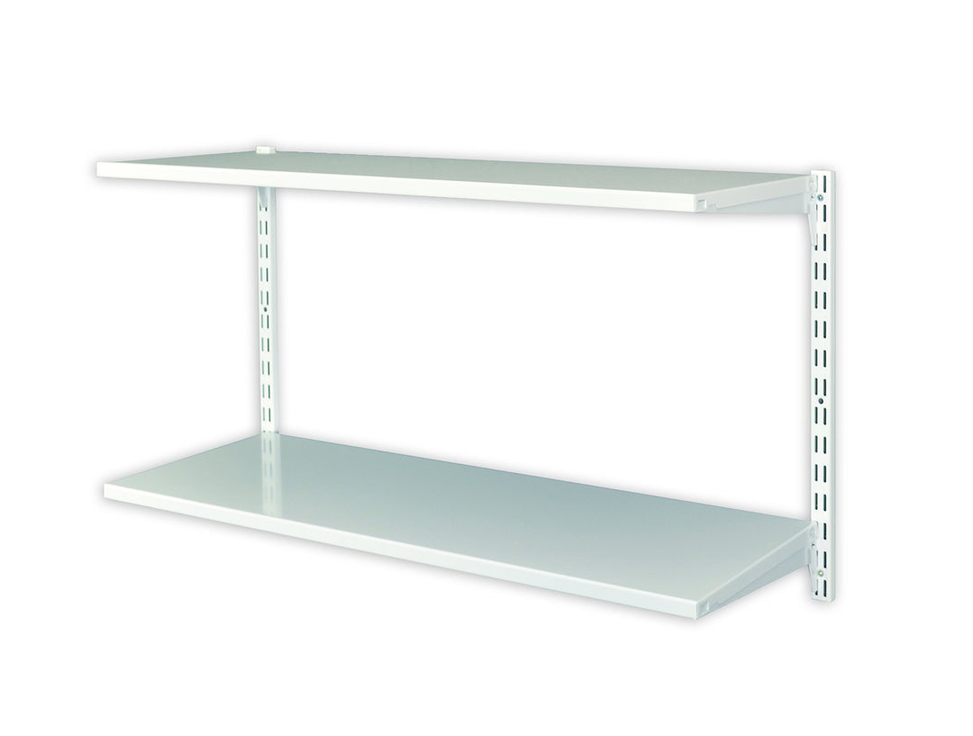 DIY Element System REGAL-SET OFFICE 3 - Ideales Regalsystem mit 2 Stahlfachböden für enge Zwischenrä