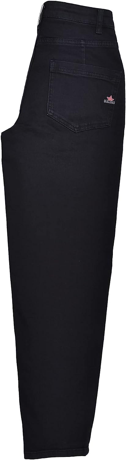 Buena Vista Damen Jeans Coco (as3, Alpha, x_s, Regular, Regular, Black Denim, XS)