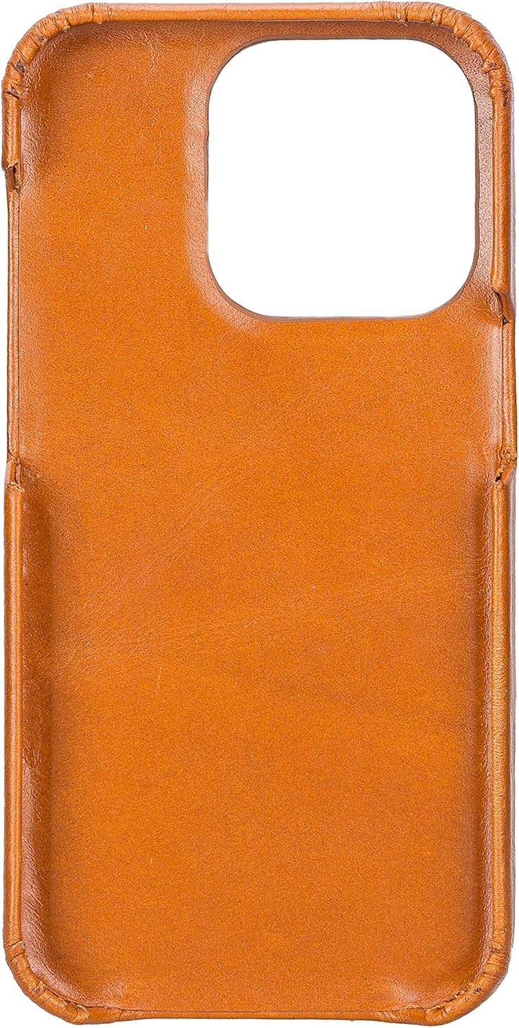 Solo Pelle Lederhülle für das iPhone 14 Pro in 6.1 Zoll Princeton Case Leder Hülle Ledertasche Backc