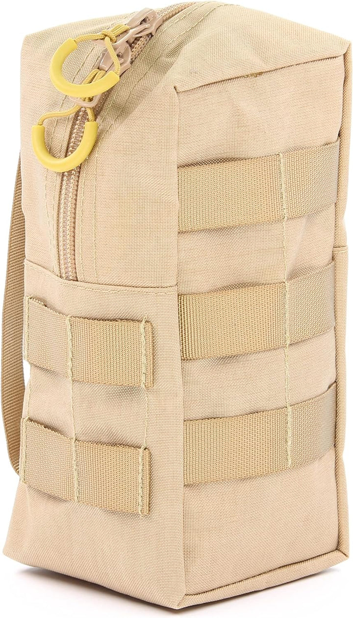 Zentauron Reissverschlusstasche Small mit MOLLE-System I BW-Tasche, Rucksack Zusatztasche aus Cordur