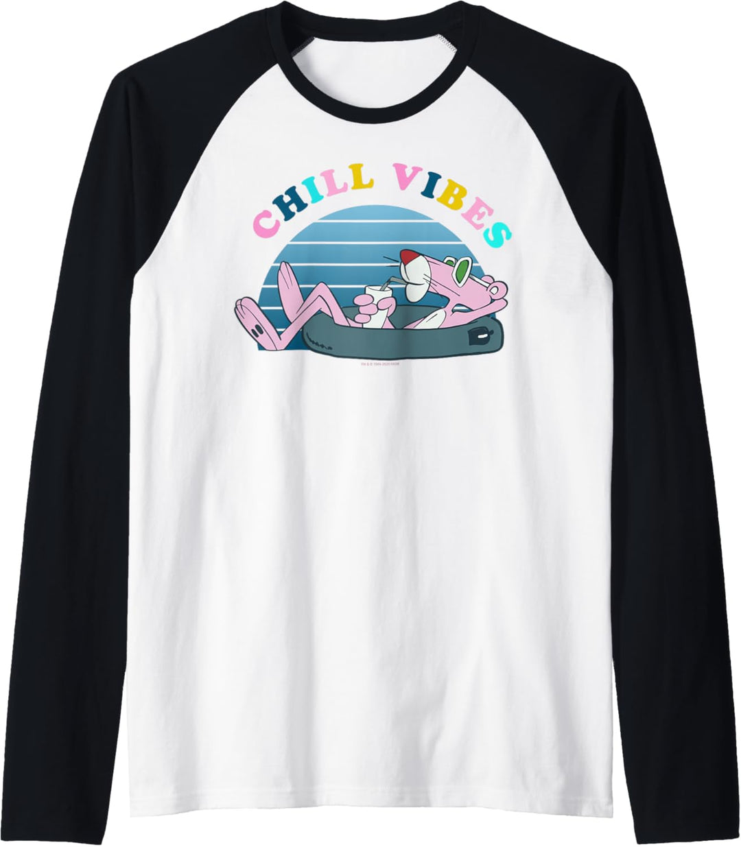 The Pink Panther Chill Vibes Raglan