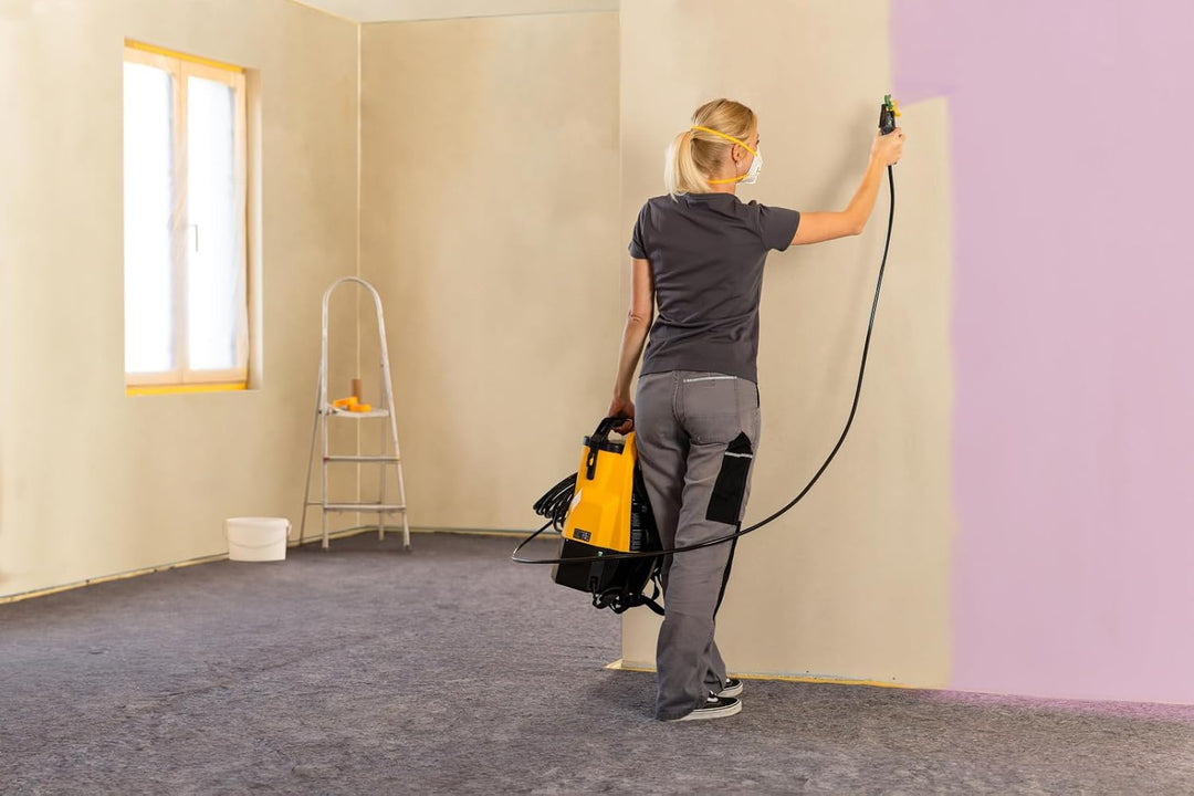 WAGNER Akku-Farbsprühsystem Control Pro 300 Move 18V Kit - Frei und flexibel: bequem als Rucksack, s