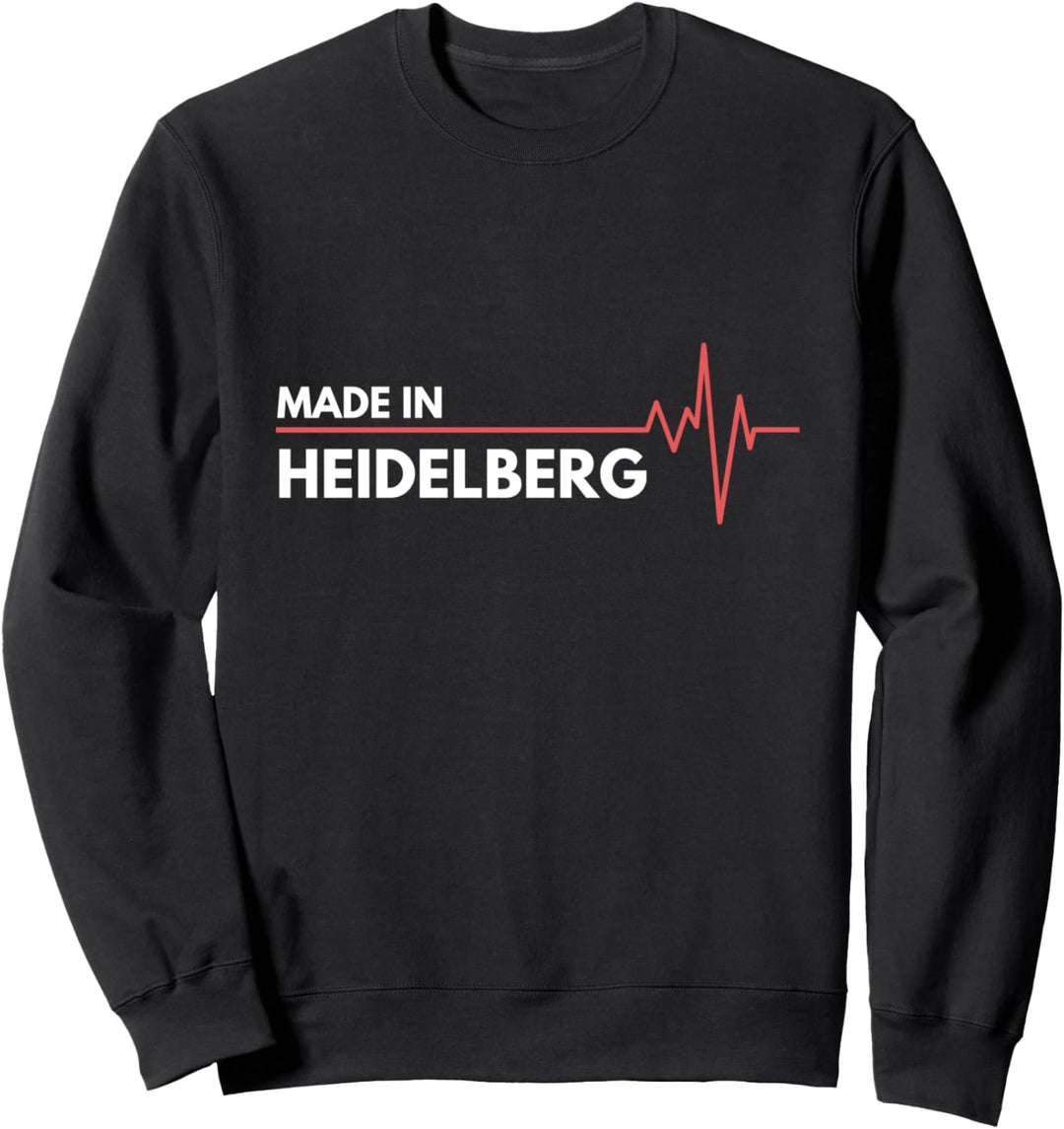 Born in Heidelberg Germany Geburtsort Sweatshirt