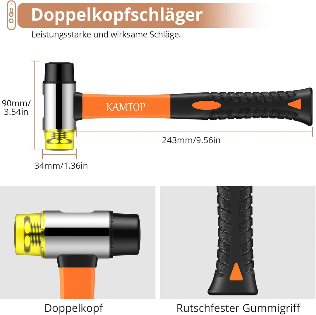 Kamtop 63 tlg.Verlegeset Parkett Nivelliersystem Laminat Parkett Holzfussboden Installations Set Lam