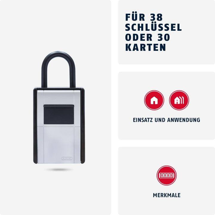 797 KeyGarage BIG mit Bügel Silber, Big