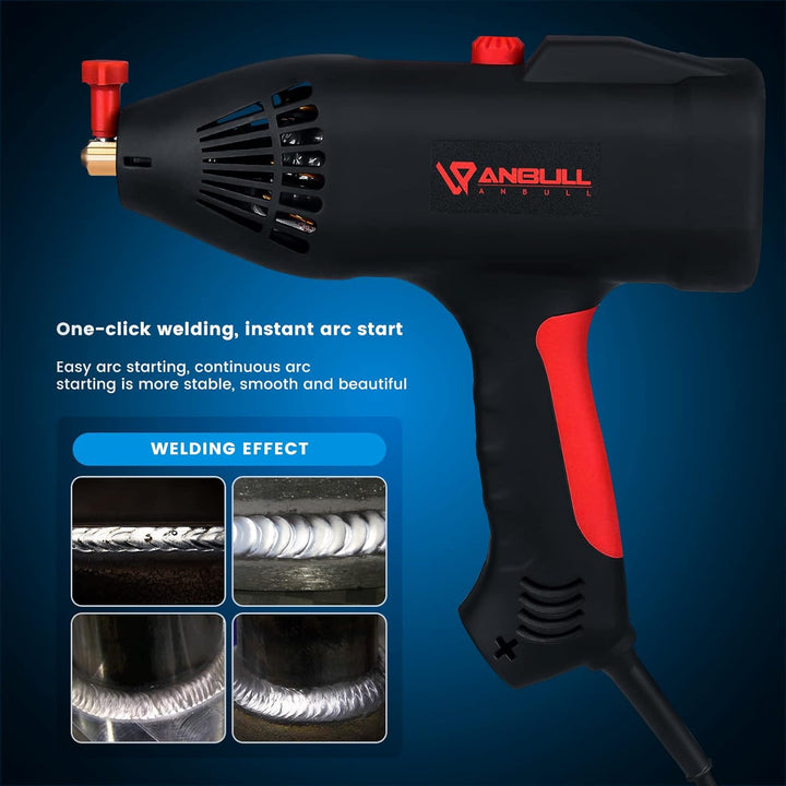 Anbull MMA Elektroden Schweissgerät,140A Tragbar ARC Schweisser, 220V/3000W, IGBT Inverter Stick Arc