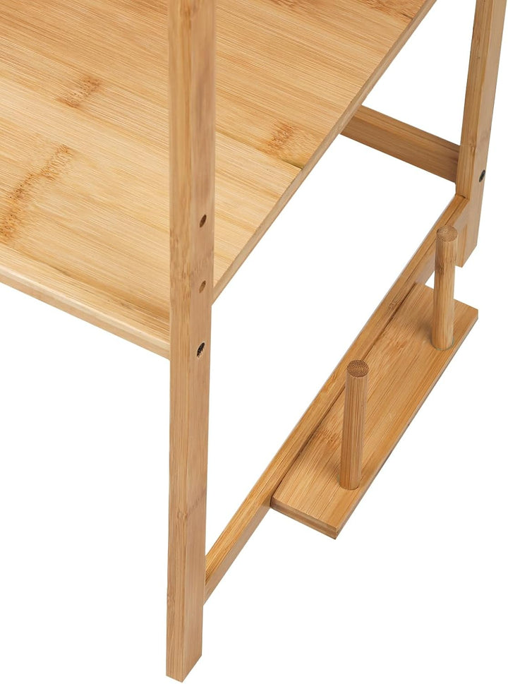 LANTUS Regal Mikrowelle, Halterung für Mikrowelle, Mikrowelle, Küchenrega Arbeitsplatte Bäckerregale