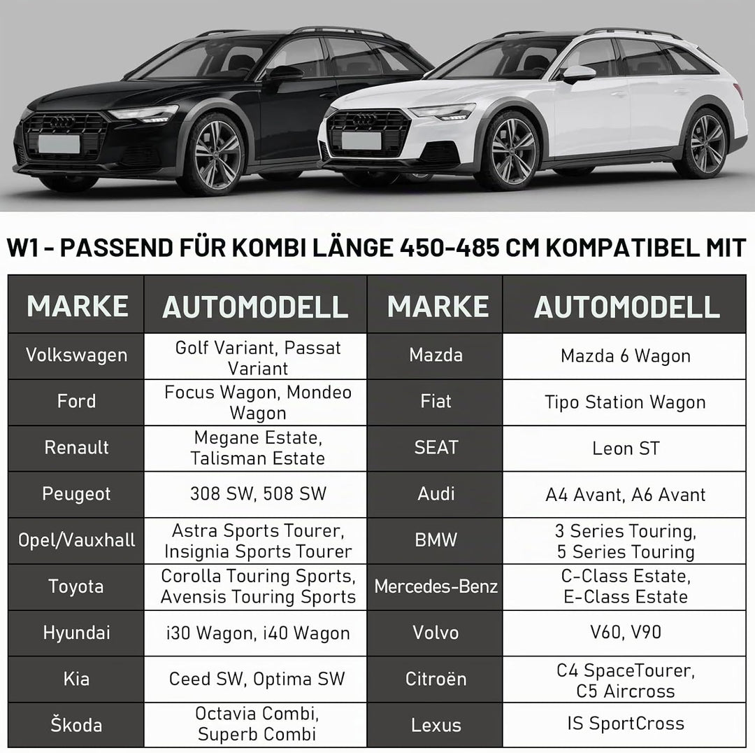 Favoto Autoabdeckung Autogarage Wasserdicht Sonnenschutz - UV-Schutz Staubdicht Kratzfest Kompatibel