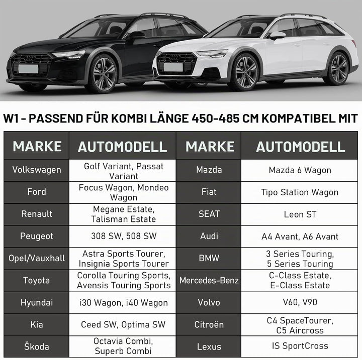 Favoto Autoabdeckung Autogarage Wasserdicht Sonnenschutz - UV-Schutz Staubdicht Kratzfest Kompatibel