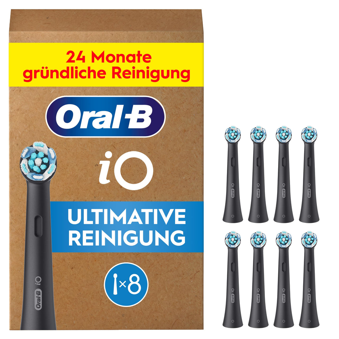 Oral-B iO Ultimative Reinigung – ORIGINAL Aufsteckbürsten für Elektrische Oral-B iO Zahnbürsten – Bü