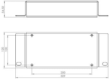 MonLines MO-05127211 Sony Vesa Adapter V001, 31.7 x 11.8 x 6.2 cm