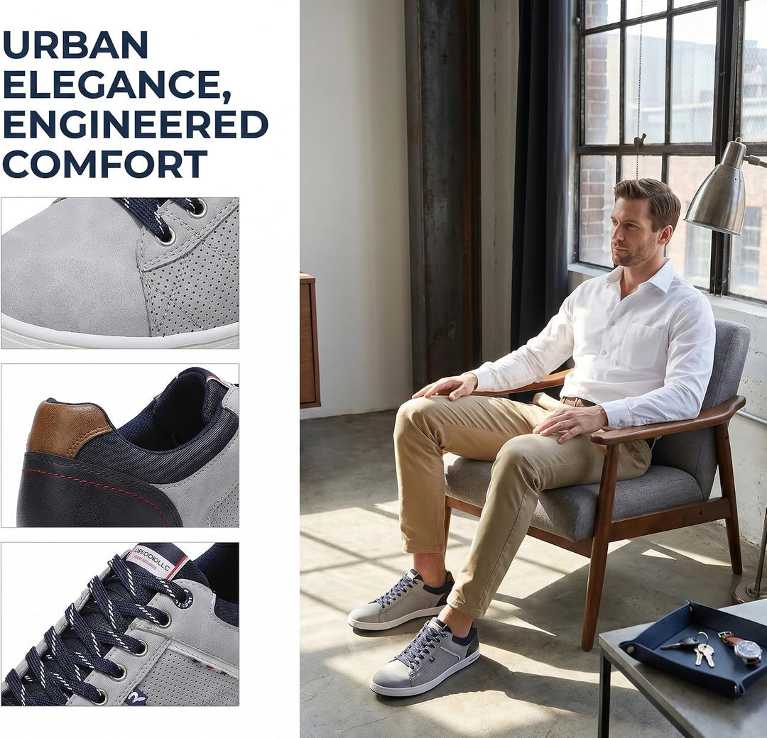 ARRIGO BELLO Sneaker Herren Schuhe Business Freizeitschuhe Leichte Trainers für Walking, Laufen, Spo