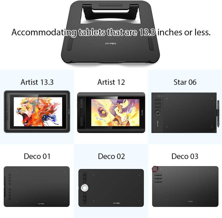 XP-PEN AC 42 Ständer Artist Drawing Tablett Ständer Halterung Tragbarer geeignet für Artist 12, Arti