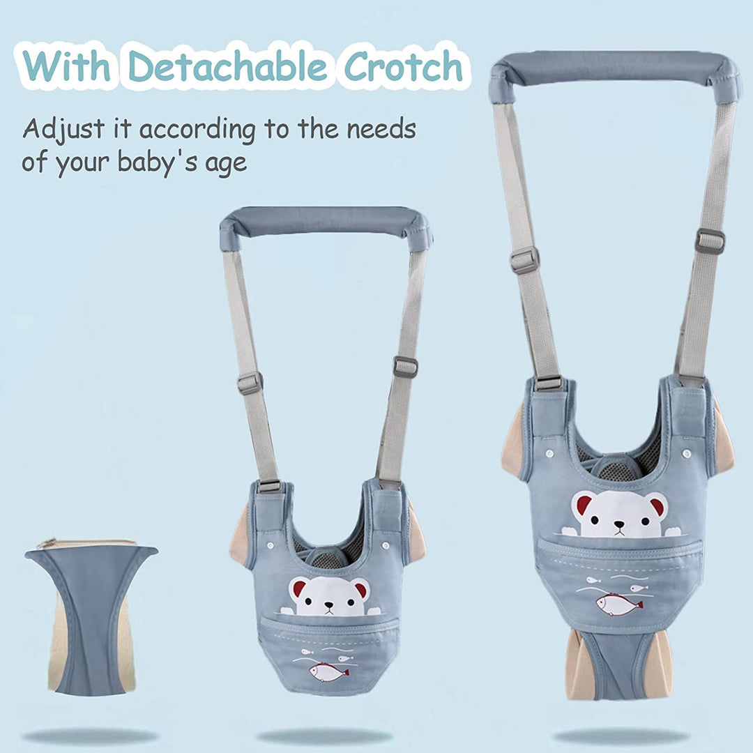 IULONEE Lauflernhilfe Gehhilfe für Baby Einstellbar Ergonomisch Stehen Gehen Lernen Helfer Verstellb