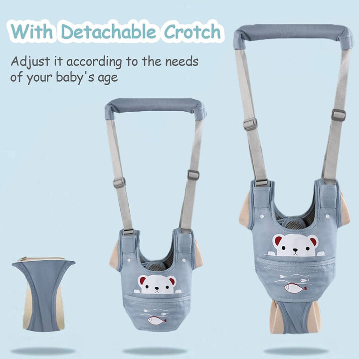 IULONEE Lauflernhilfe Gehhilfe für Baby Einstellbar Ergonomisch Stehen Gehen Lernen Helfer Verstellb