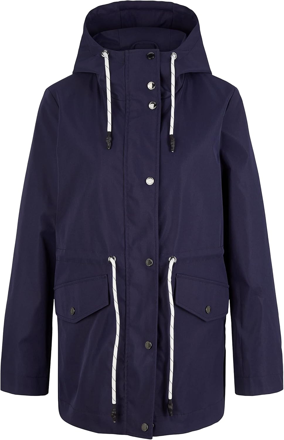 TOM TAILOR Damen Parka Jacke mit Kapuze 3XL 11331 - Atlantic Ocean Blue, 3XL 11331 - Atlantic Ocean