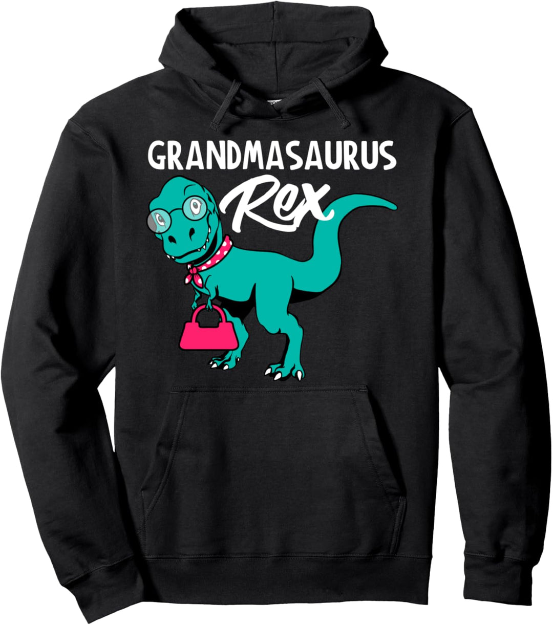 Grandmasaurus Rex funny Dinosaur Grandma Pullover Hoodie
