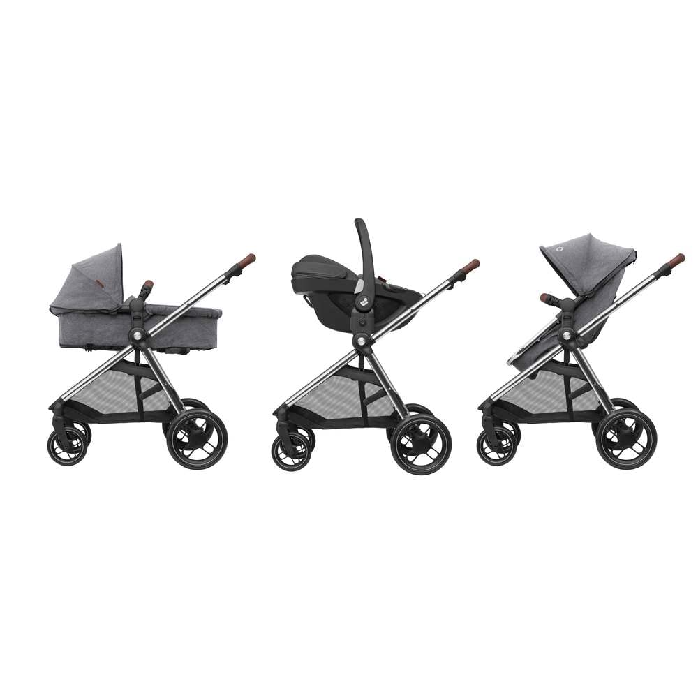 Maxi-Cosi Zelia Luxe 2-in-1-Kinderwagen, wendbarer Sitz, einhändig zusammenklappbar, geeignet von Ge
