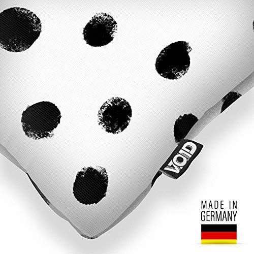 VOID Black Dots Kissenbezug Kissenhülle Sofakissen Kissen Deko Outdoor-Kissen Dekokissen, Kissen Grö