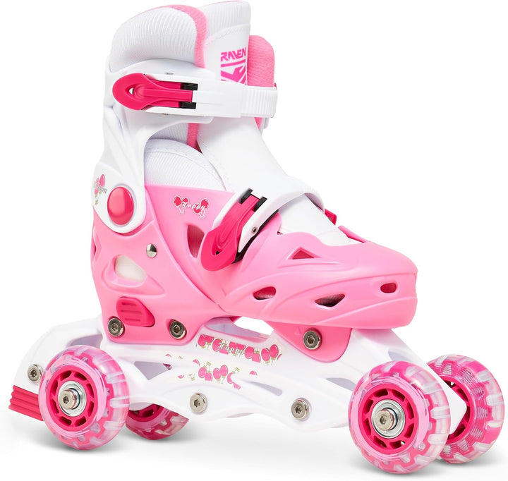 Raven 3in1 Kinder Inlineskates/Triskates/Rollschuhe Balloon verstellbar 29-32 (18 cm-20 cm) Balloon