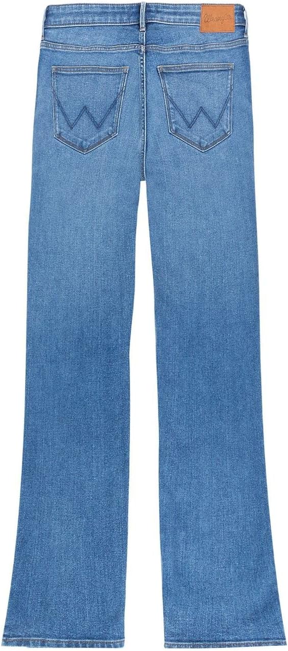 Wrangler Damen Jeans Bootcut 24W / 32L Raven, 24W / 32L Raven