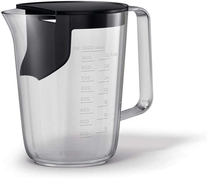 Philips HR1919/70 Entsafter, FiberBoost, QuickClean Technologie, Vorspülfunktion, 1000 W, schwarz oh
