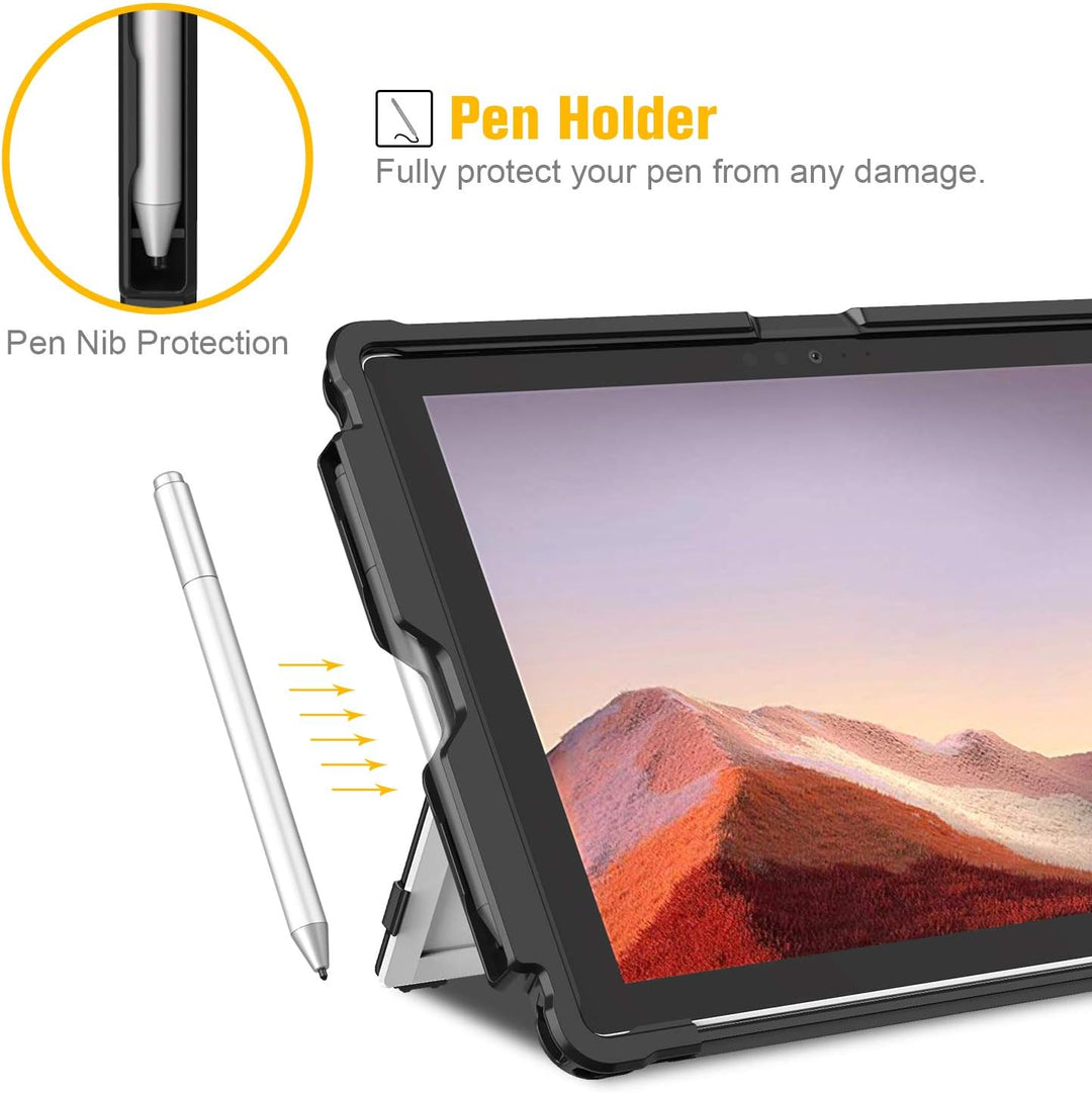 Fintie Hülle für Microsoft Surface Pro 7+/ 7/6/ 5/Pro LTE 12.3 Zoll (Nicht mit Surface Pro 8/9/10/11