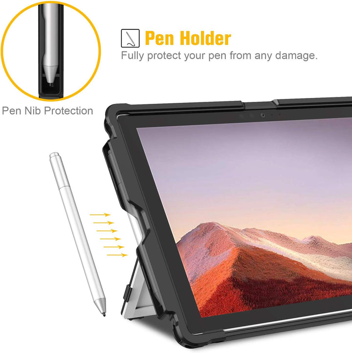 Fintie Hülle für Microsoft Surface Pro 7+/ 7/6/ 5/Pro LTE 12.3 Zoll (Nicht mit Surface Pro 8/9/10/11