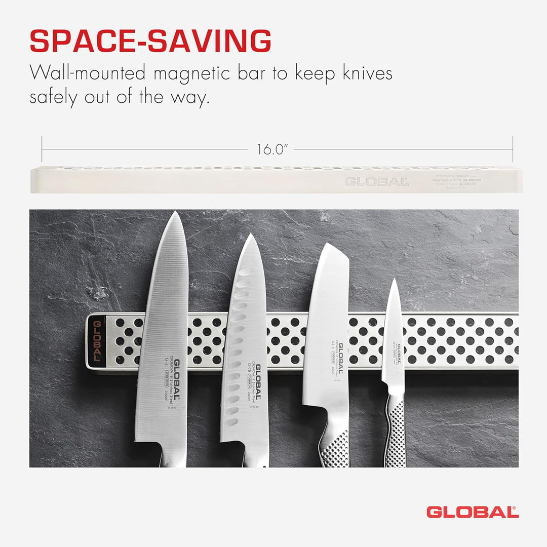 Global G-42/41 Magnetleiste, 41 cm Messerhalter magnetisch