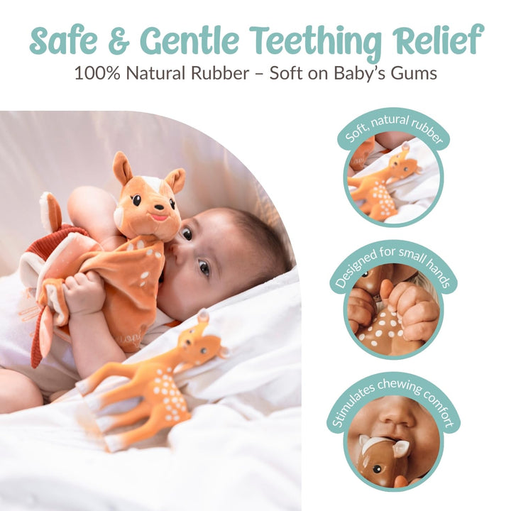 Sophie la Girafe – FanFan The Rehkitz Beissring & Tröster Geschenkset