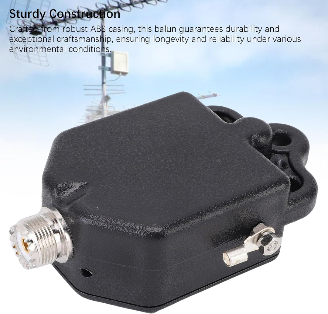Eujgoov 1:64 Balun Ende FED-Antenne 4 8 Band 1MHz-30MHz 100W Mini Balun Transformator für FT8 FM AM
