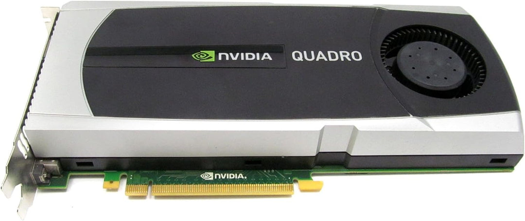 NVIDIA HP 671138–001 Quadro 5000 PCIe Grafikkarte – mit 2,5 GB GDDR5 GPU Memory, max Auflösung 2560 