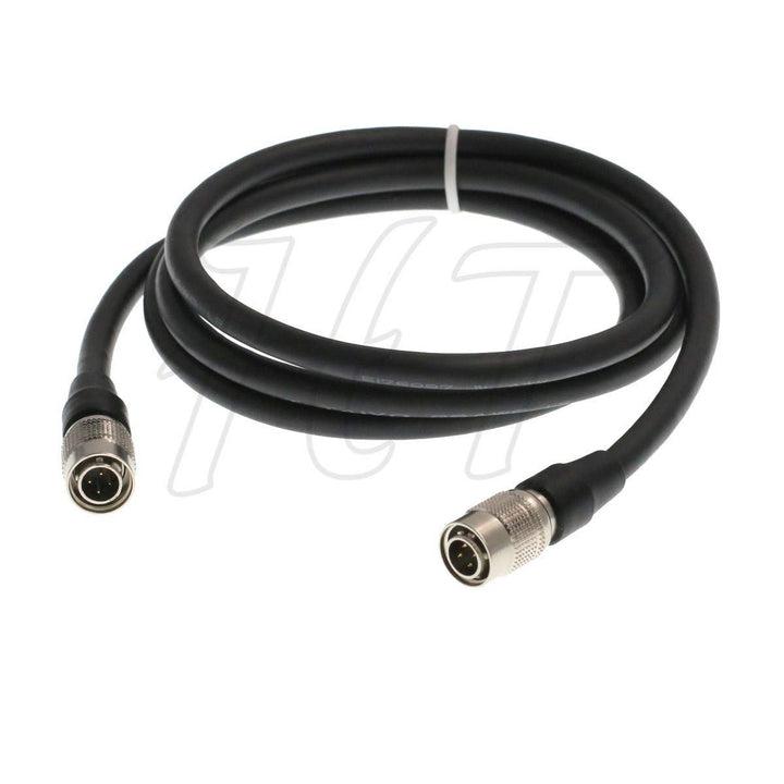 HangTon BDS Stromkabel Stecker Hirose 4 Pin auf Hirose 4 Pin für Audiogeräte MixPre 664 688 Mixer Zo
