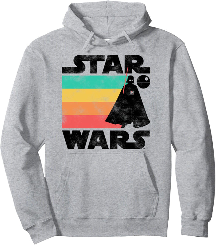 Star Wars Darth Vader Retro Stripes Baby Death Star Pullover Hoodie