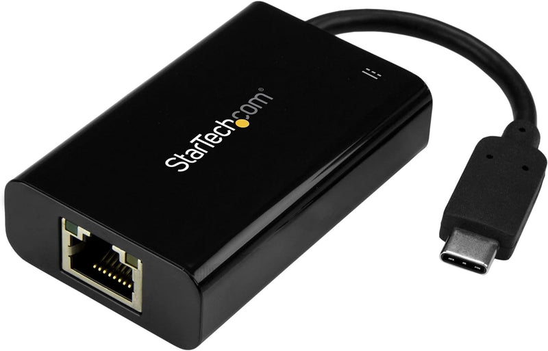 StarTech.com USB-C auf Gigabit Netzwerk Adapter mit PD 2.0 - USB 3.1 Typ-C 1Gbit/s NIC/Netzwerkadapt