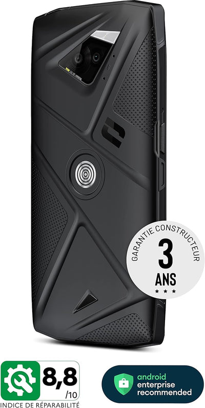 CROSSCALL Action-X5 – Französisches Smartphone, robust und wasserdicht mit Action-Cam, Smartphone