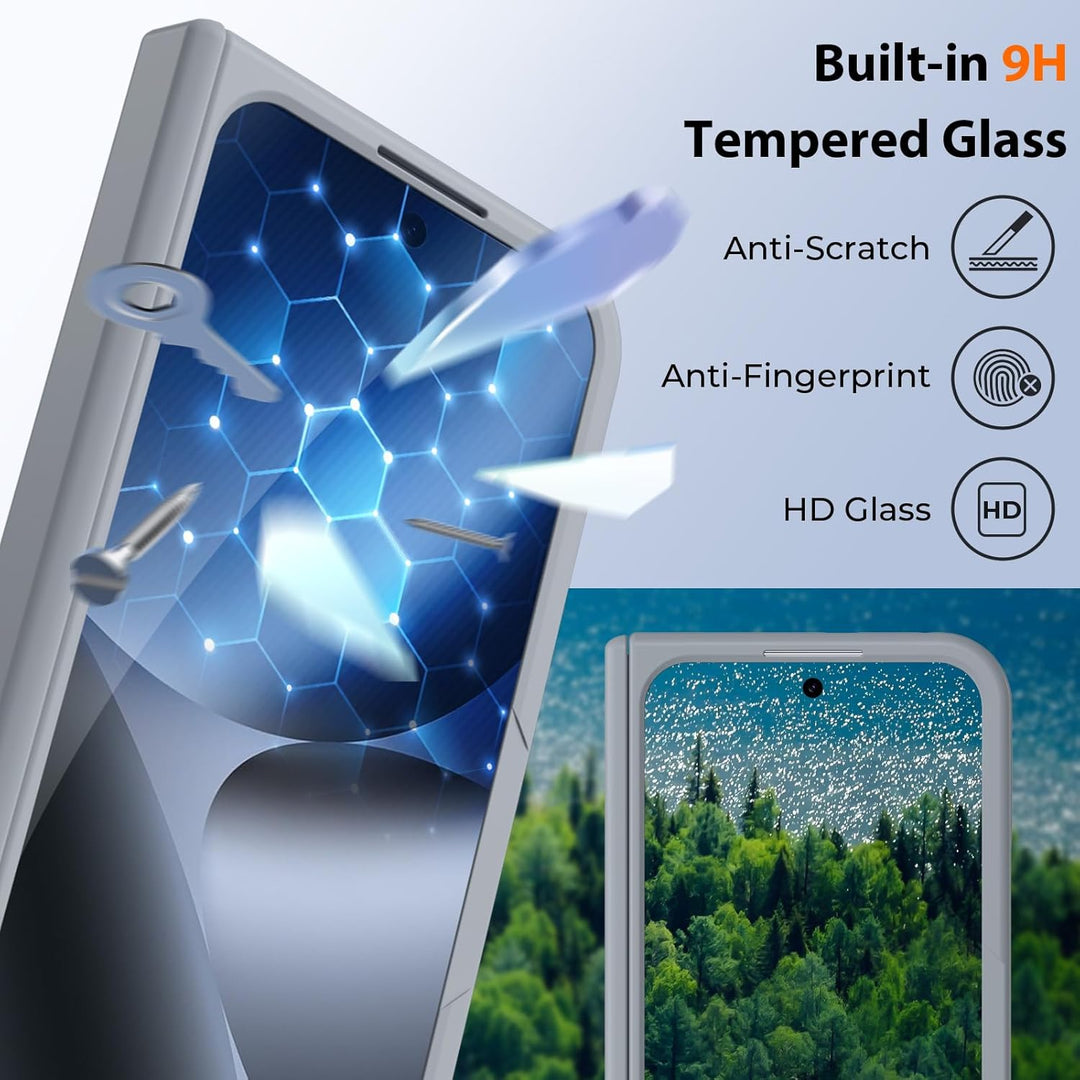 für Google Pixel 10 Pro Fold Transparente Hülle: Kompatibel mit MagSafe/Pixelsnap, Robuster TPU Scha