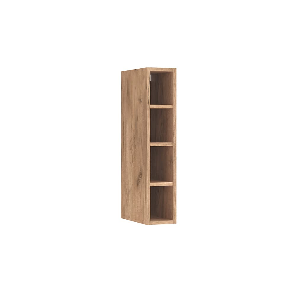 Vicco Hängeschrank Fame-Line, Goldkraft Eiche/Goldkraft Eiche, 15 cm Regalhängeschrank 15 cm Goldkra