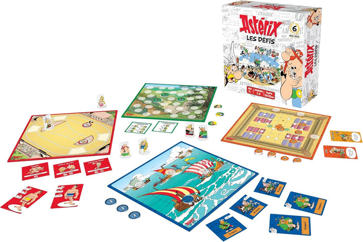 TOPI GAMES AST-979001 Asterix Brettspiele, Mehrfarbig