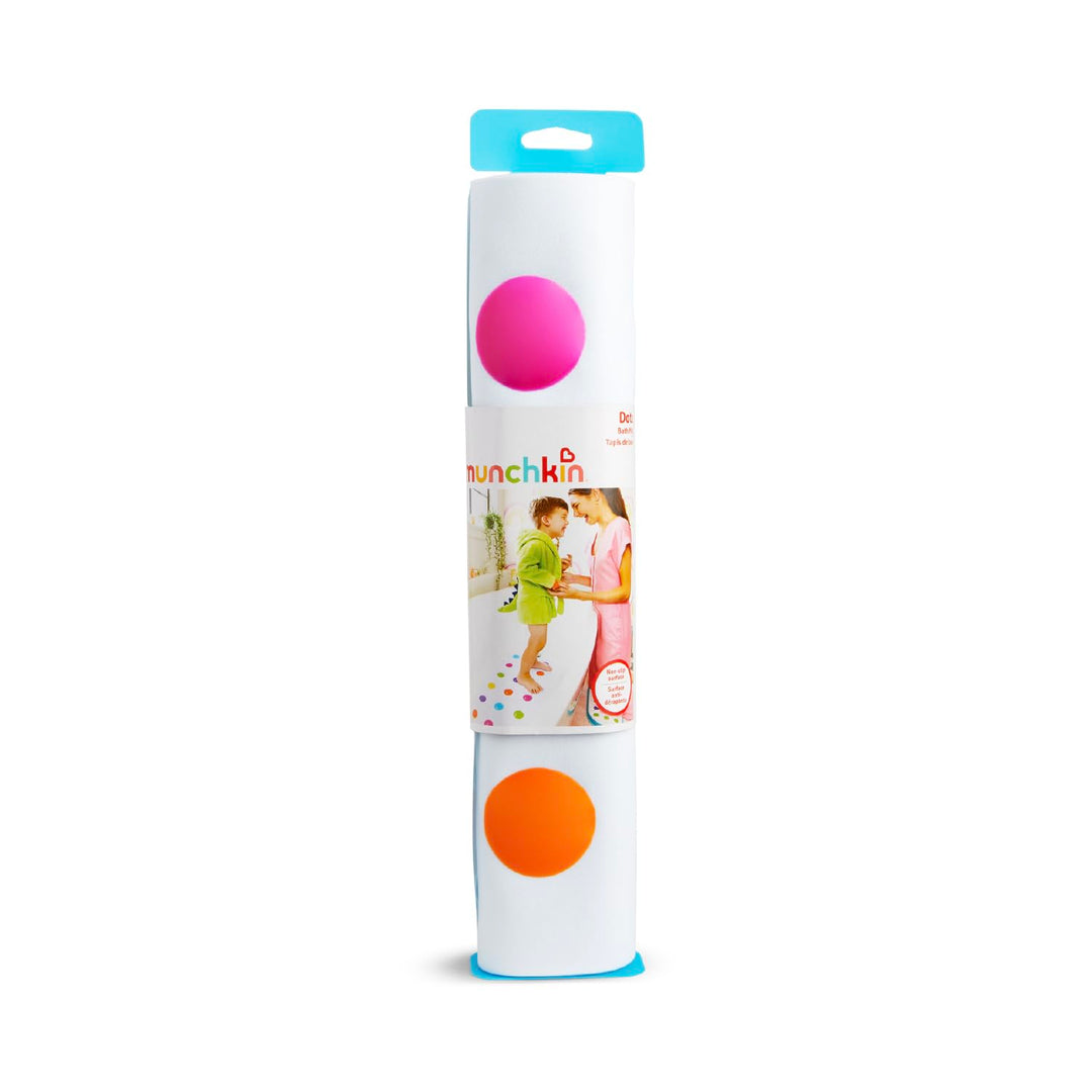 Munchkin Rutschfeste Baby-Badewannenmatte, Anti-Rutsch-Badewanneneinlage mit bunten Luftblasen, sorg
