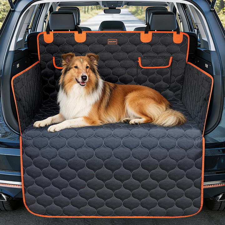 JOEJOY Kofferraumschutz für Hunde mit Seitenschutz, Universale Hundedecke Auto Kofferraum mit Ladeka