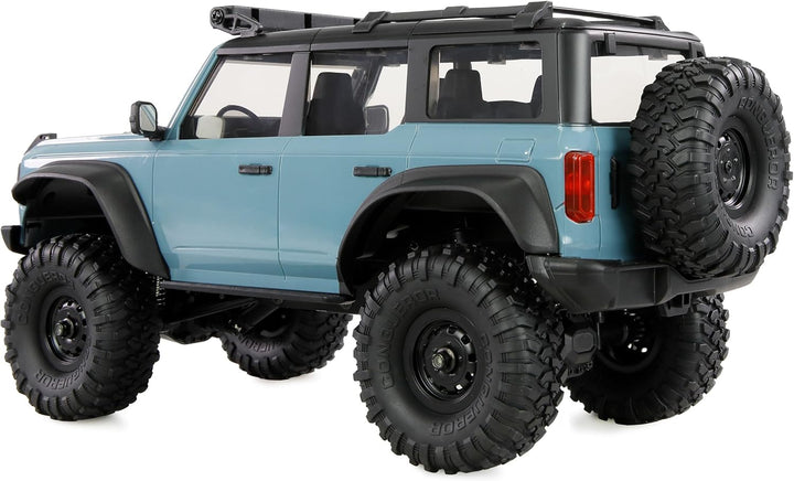 Amewi AMXRock Mini-Caballo Scale Crawler 4WD 1:16 RTR blau inkl. Fernsteuerung, Akku, Ladekabel