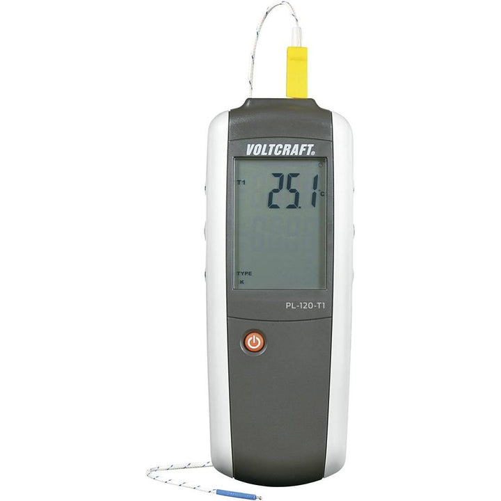 VOLTCRAFT PL-120 T1 Temperatur-Messgerät -200 - +1372 °C Fühler-Typ K, J