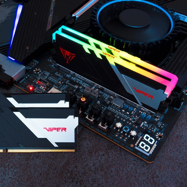 Patriot Viper Venom RGB DDR5 64GB (2 x 32GB) 5200MHz UDIMM Desktop Gaming Memory KIT - PVVR564G520C4