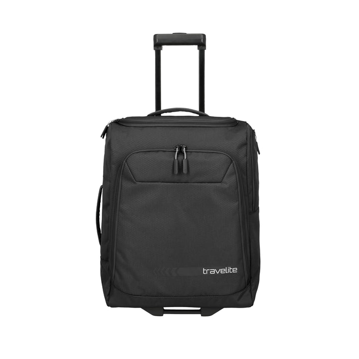 Travelite Trolley Reisetasche mit Rollen klein, Kick Off, praktischer Boardcase Handgepäck Trolley f