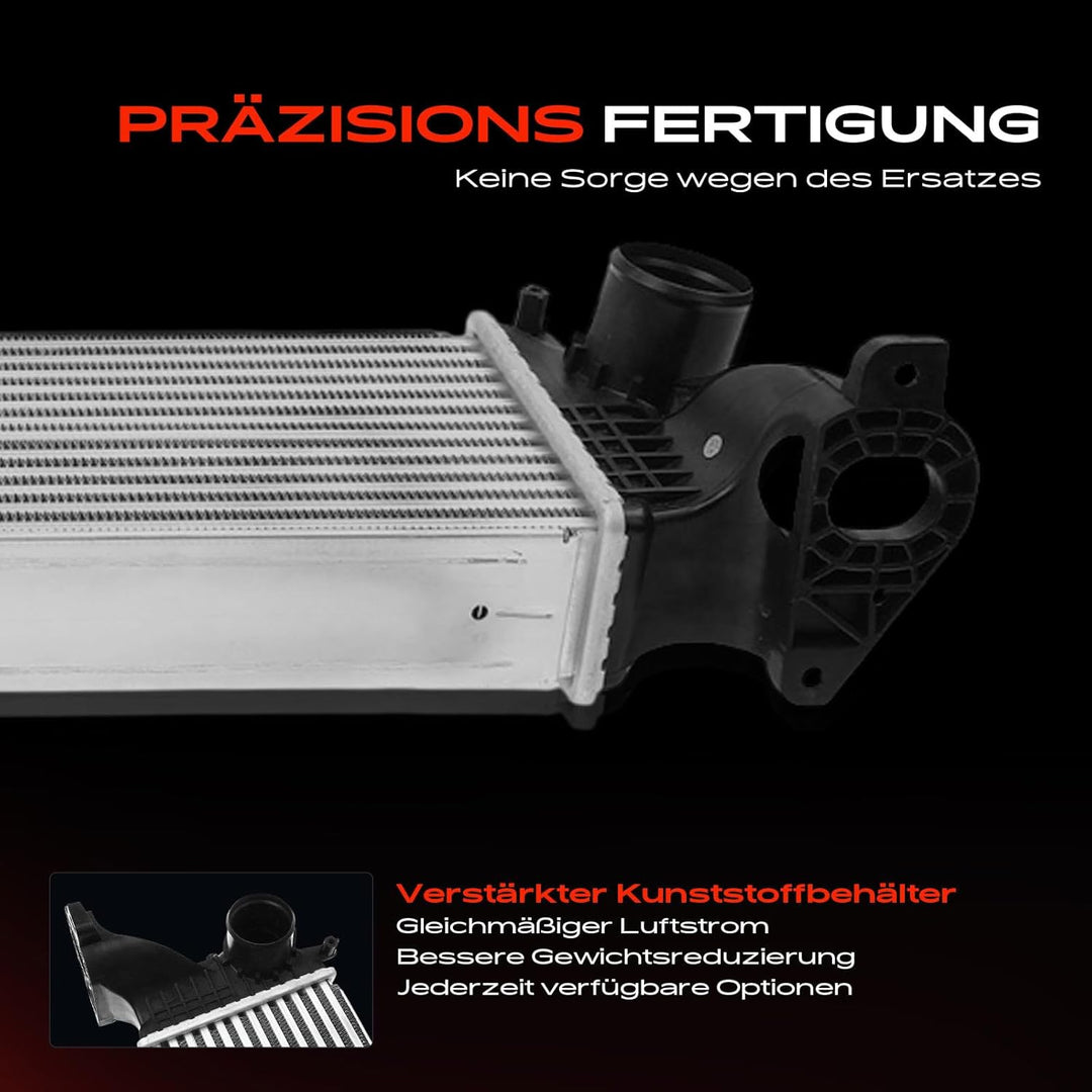 Frankberg Ladeluftkühler Kompatibel mit Daily Citys 2014-2016 Daily V 2011-2014 Daily VI 2014-Heute