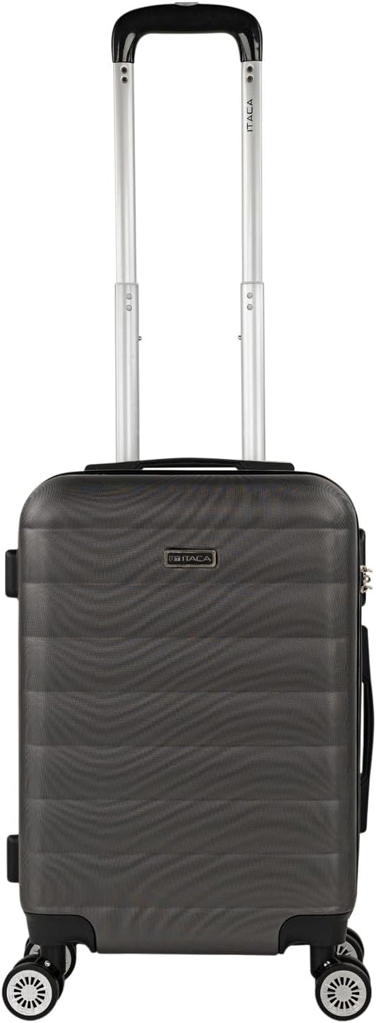 ITACA - Trolley Handgepäck Cabin Trolley Koffer Reisekoffer Hartschalenkoffer mit Zahlenschloss - Ka