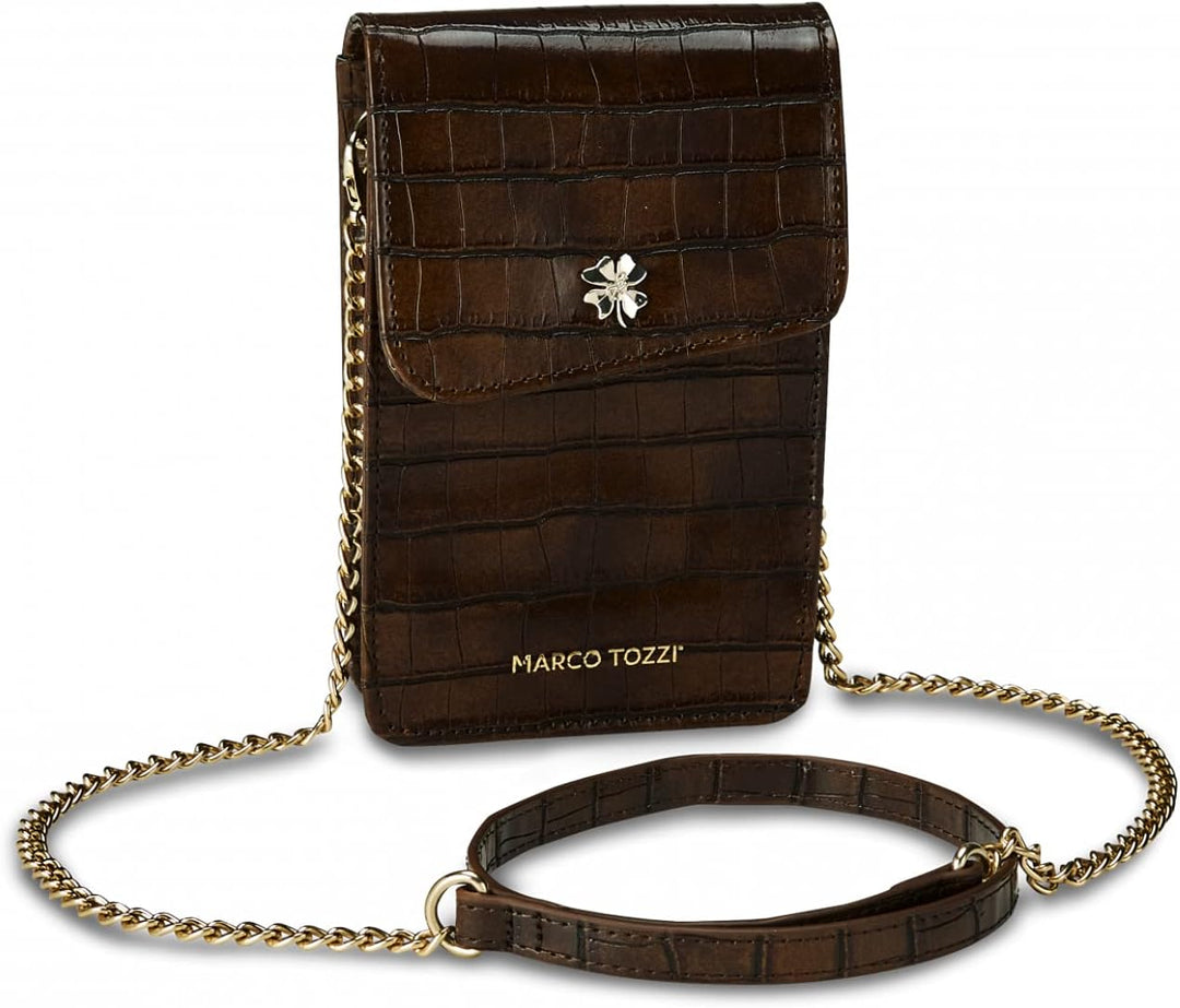 MARCO TOZZI Damen by Guido Maria Kretschmer Handtasche 2-2-81000-27 Mocca Croco, Mocca Croco