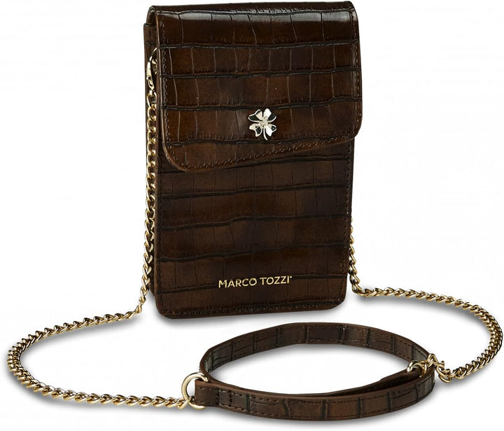 MARCO TOZZI Damen by Guido Maria Kretschmer Handtasche 2-2-81000-27 Mocca Croco, Mocca Croco