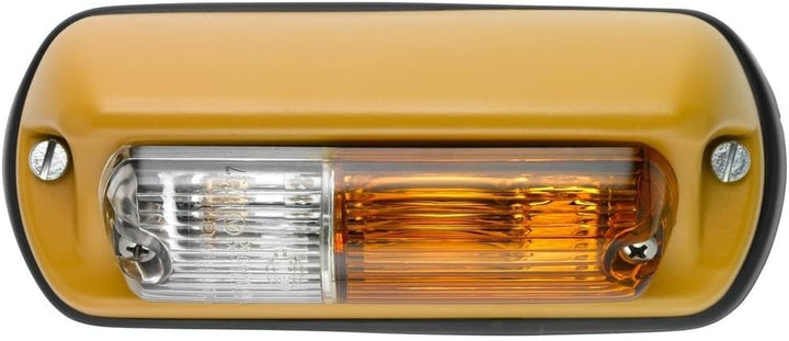 HELLA - Blinkleuchte - Halogen - 6/12V - Einbau/geschraubt - Lichtscheibenfarbe: gelb - Stecker: Cri